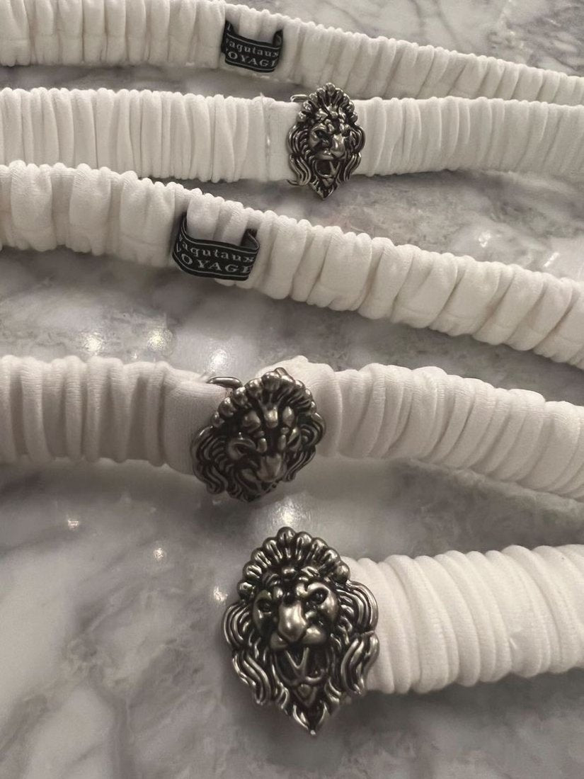 "Flight Jersey" Hair Tie Magic Belt Voyage Milk