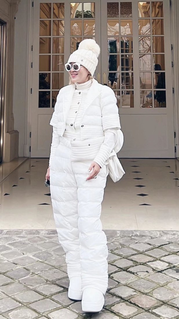 "Bourgeois ~ Bourgeois Dress Tuxedo Overalls" Voyage Milk
