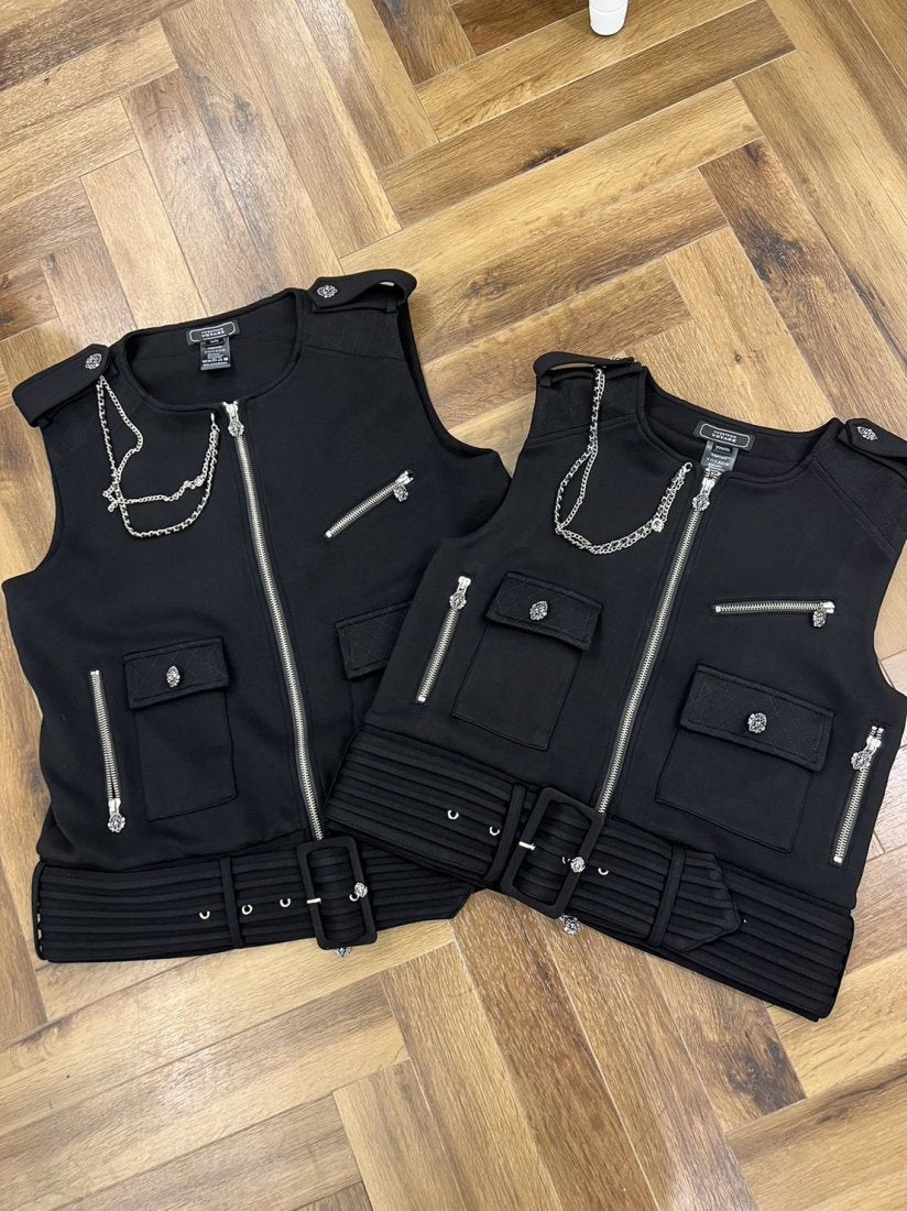 『BOY FRIEND 』 Punk Rock Unisex Vest