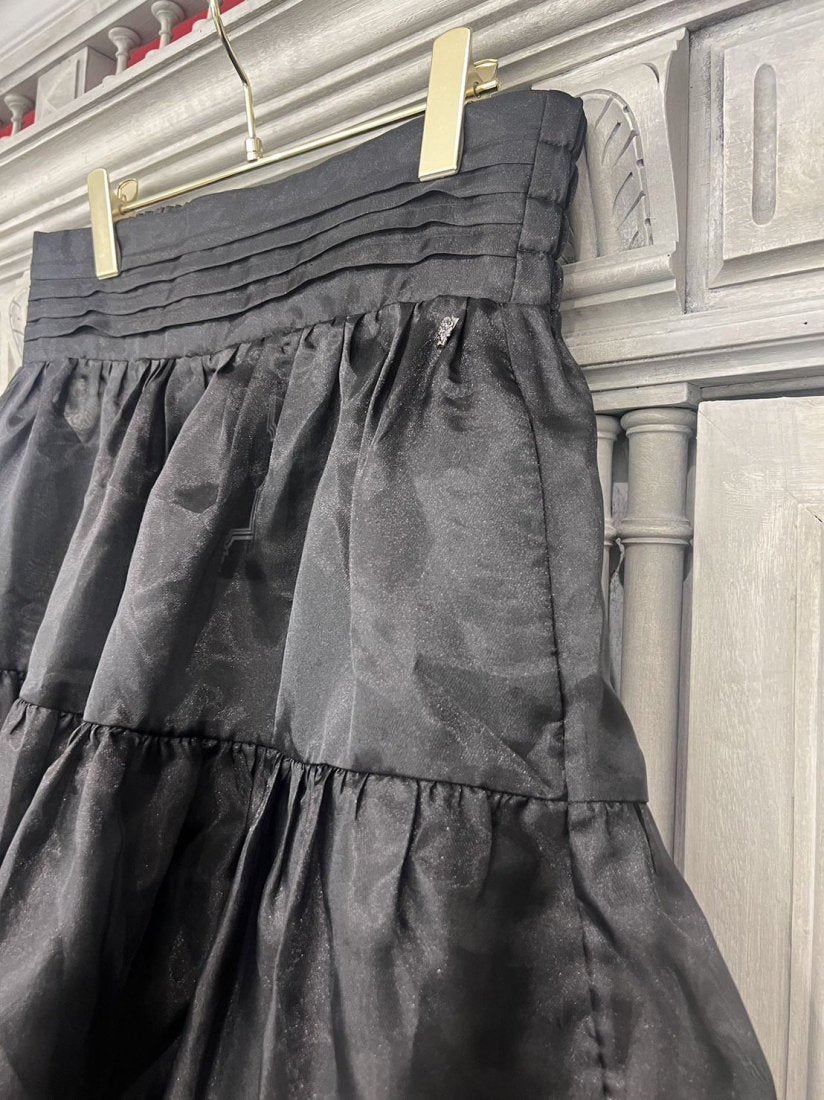 "The Tuxedo Tough 2way Petticoat" Noir