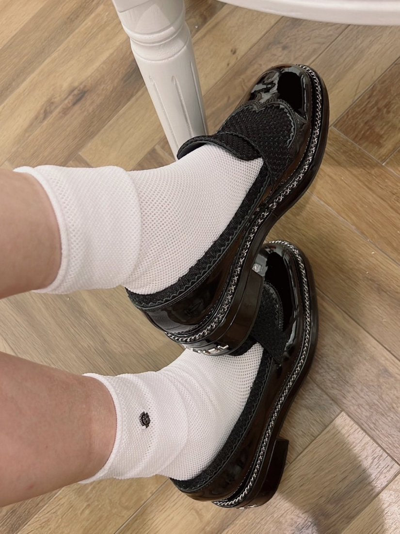 "The Mesh" series mesh socks