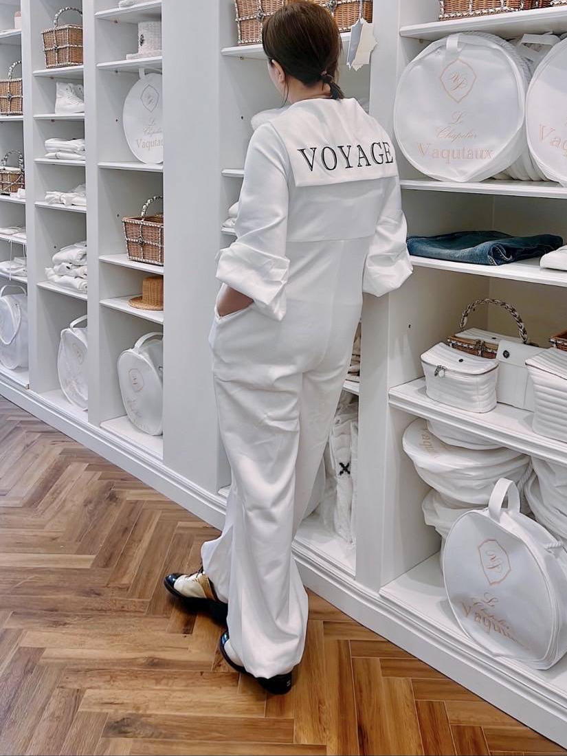 ヴァクトーヴォヤージュ ビーチタウン ドレス シリーズ レギンス 白 ヴァクトーヴォヤージュ ビーチタウン ドレス シリーズ レギンス 白